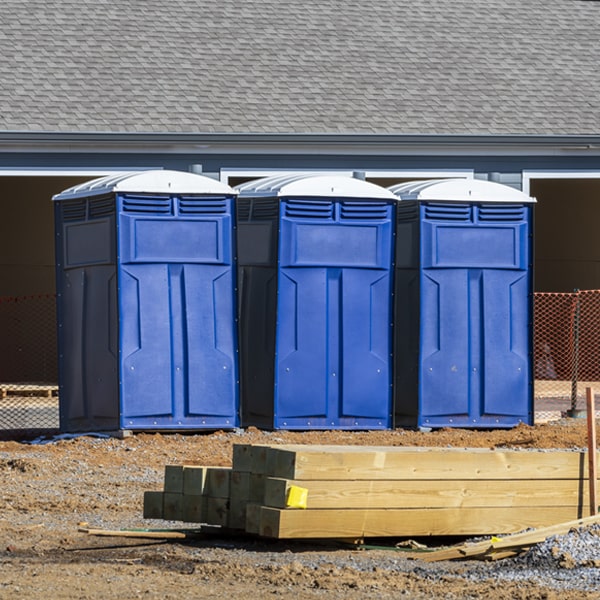 are there any additional fees associated with portable toilet delivery and pickup in Bloomington Maryland